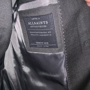 All Saints men suit 36